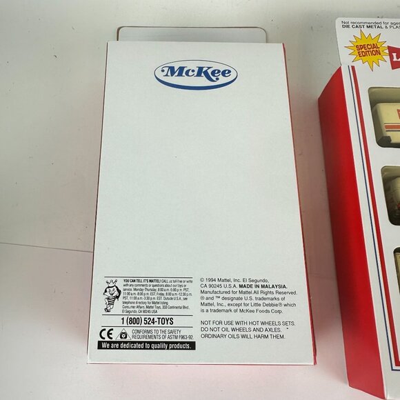 Hot Wheels Special Edition Little Debbie & McKee Die-Cast Metal Trucks - Picture 2 of 5